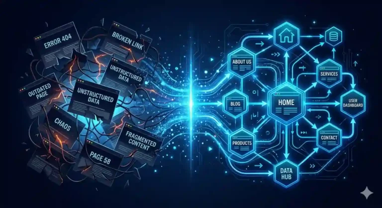 website structure strategy system visualization