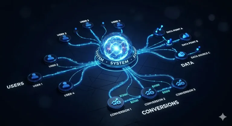 website growth strategy system visualization
