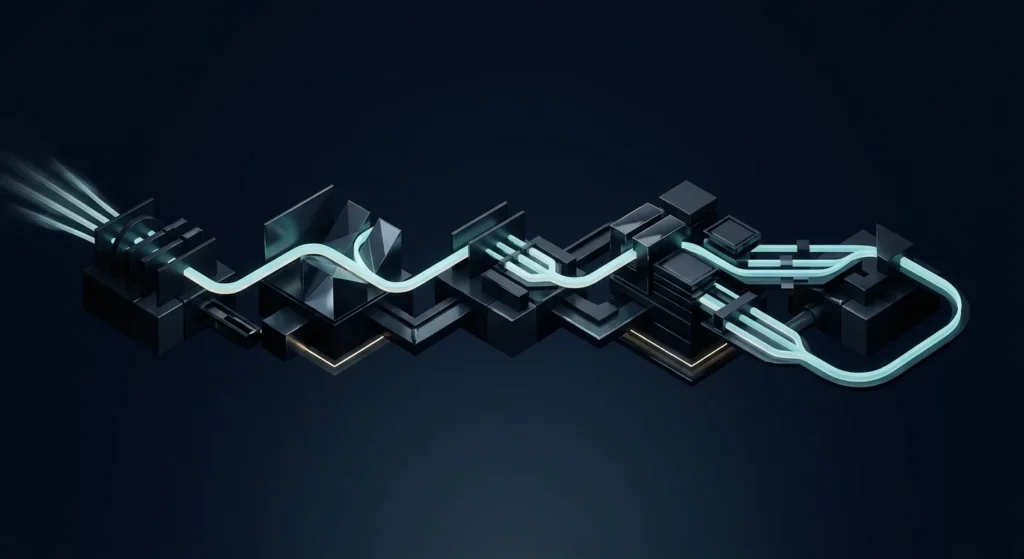 Connected campaign-to-lead system linking landing page, inquiry capture, routing and measurement.